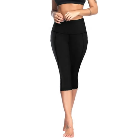 Hirdou High Waist Yoga Pants with Pockets for Women Abdomen Tight Fitting,4 Way Stretch Sports Leggings